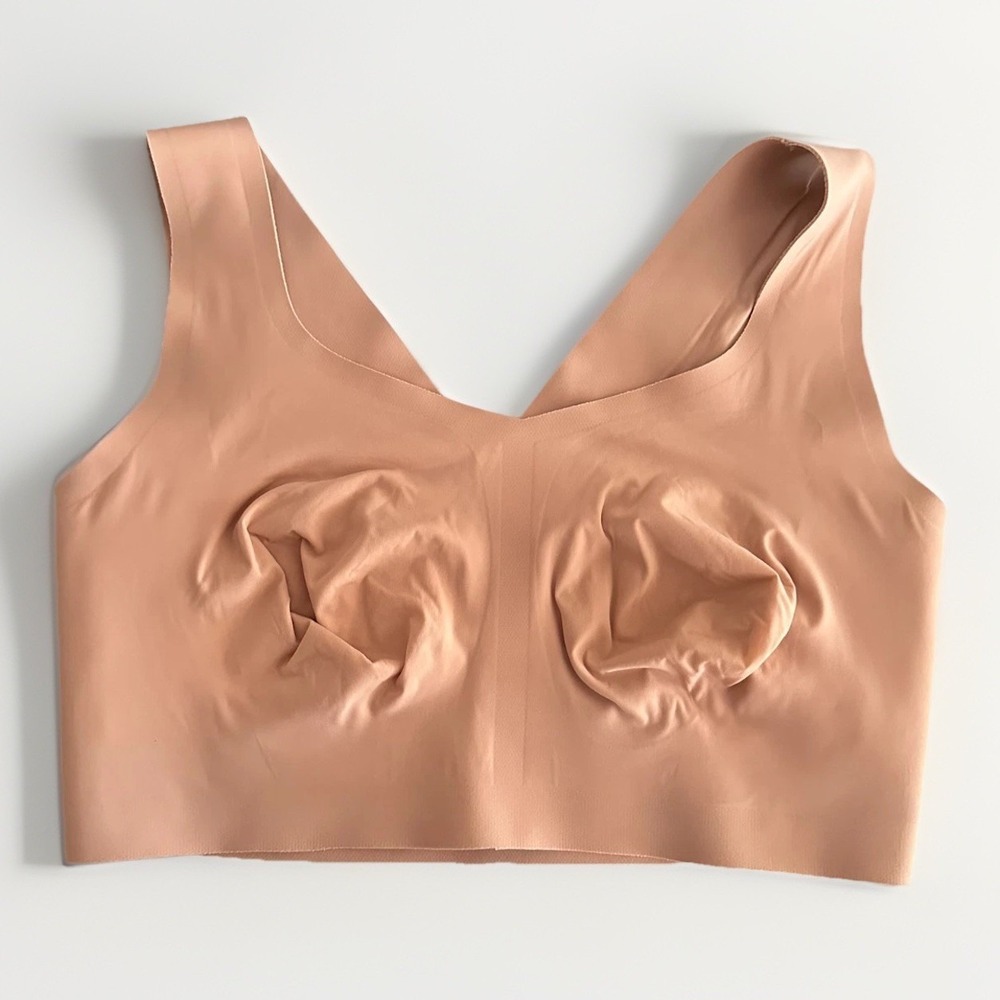 Evelyn & Bobbie The Smoothing Cami XL Desert Sand Wireless Shaping Bra Tank